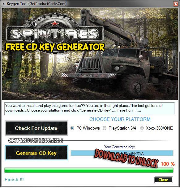 Free Game Key Generator